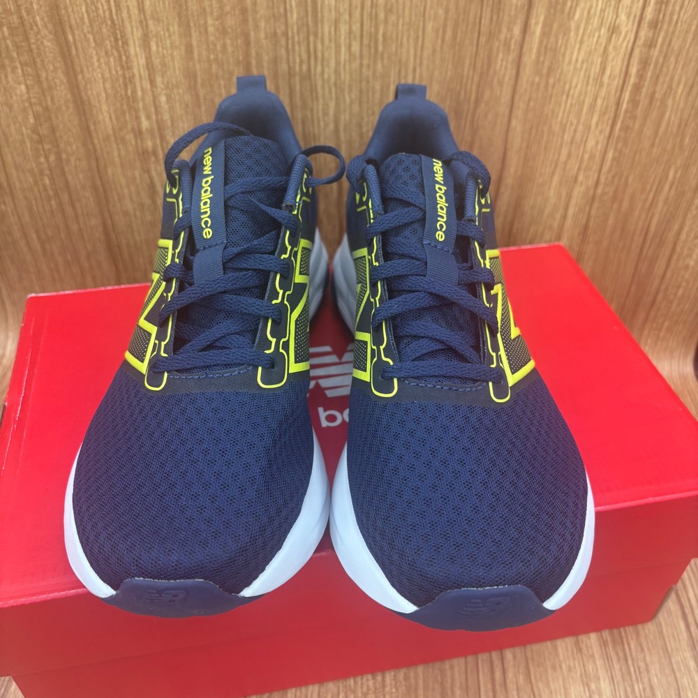 New‎ Balance 460v4 Running Shoes Mens 8.5 D Blue Yellow M460LN4 Sneakers NEW - Picture 3 of 6